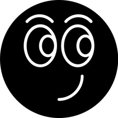Smirk  Vector Icon Design