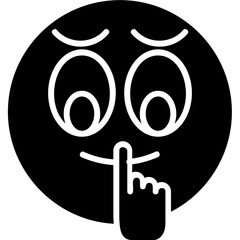 Quiet Vector Icon Design