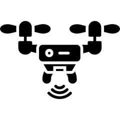 Drone Vector Icon Design