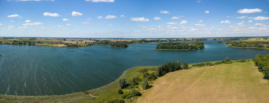 Ostr&oacute;w Lednicki A lake in the Wielkopolska Lake District