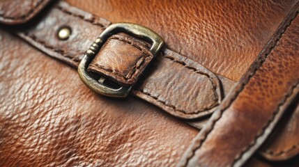 Handbag fittings closeup