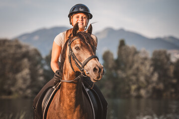Obraz premium Reitpony