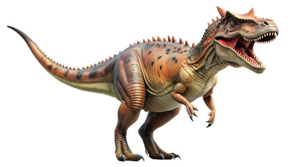 Fototapeta premium carnotaurus on a transparent background