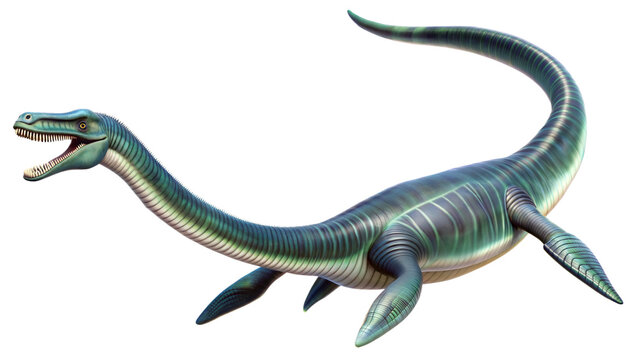 plesiosaurus on a transparent background
