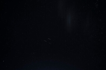 Perseid meteorite on a starry night