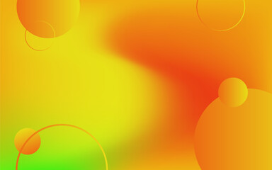 Colorful gradient geometric shapes background