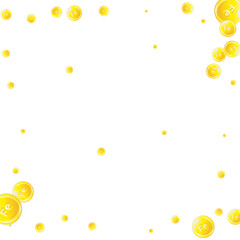 Ferritin round droplets scattered randomly.