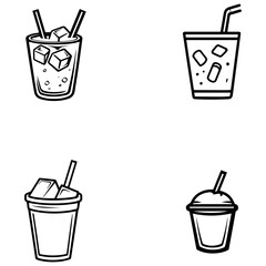 cartoon drinks