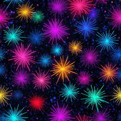 Neon light abstract background