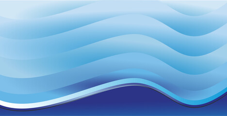 The background design for visual communication design is a composition of empty space in light blue to place text and illustrations