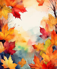autumn leaves background