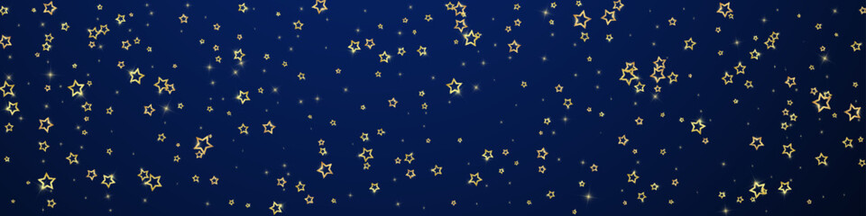 Starry night fairy tale background.