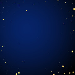 Magic stars vector overlay.  Gold stars scattered