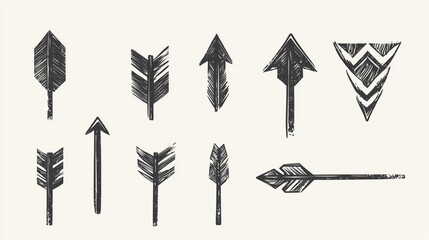 Hand-drawn Arrow Illustrations
