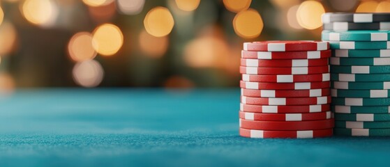 Elegant Charity Ball Fundraiser with Betting Games in , Selective Focus, and Copy Space for Text