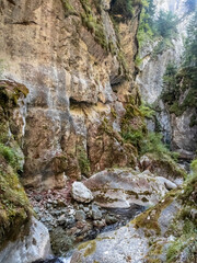 Image from Cheile Butii gorge, near Campu lui Neag, Hunedoara,  Romania