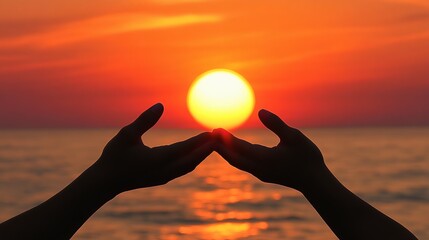 Embracing the Sunset