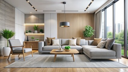 Minimalist Serenity: Clean lines, neutral colors, calming atmosphere.