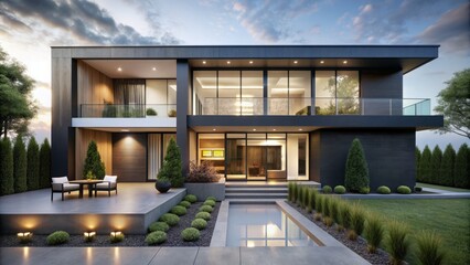 Obraz premium Modernist Maintenance Marvel: Sleek lines, minimalist aesthetics, monochromatic tones, innovative techniques