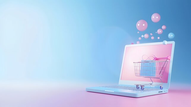 Online shopping interface with a dynamic discount code being applied, sleek and user-friendly design concept