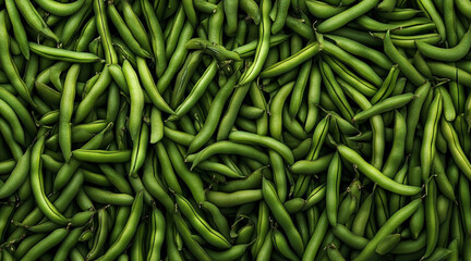 green beans background