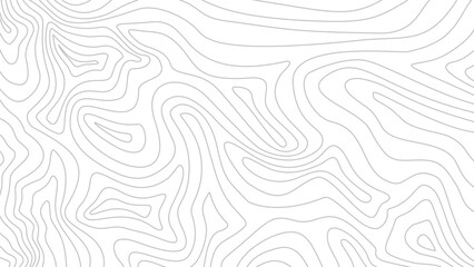 Fototapeta premium Contour background. Topographic map background. Topographic contour map background. Abstract wavy lines background. Background with topographic contours.