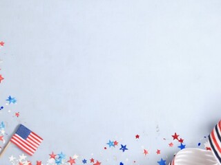 Obraz premium Grunge American flag