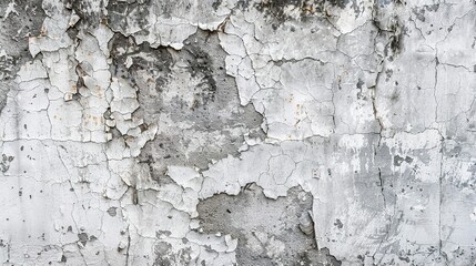 Obraz premium Concrete wall white grey color for background