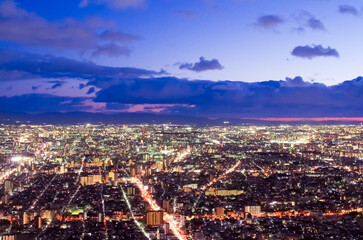 大阪の夜景