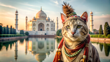 Obraz premium Hindu Cat. 