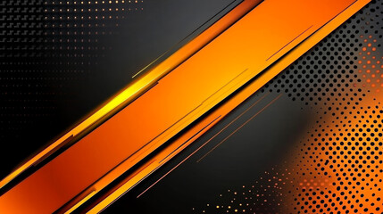 "An abstract orange and black background designed for sports racing, featuring a premium vector design."






