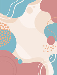 abstract background for design.Template banner and cover. art print for beauty, fashion and natural products,wellness, wedding and event.