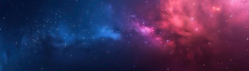 Obraz premium A stunning cosmic backdrop featuring vibrant colors and stars, perfect for evoking a sense of wonder and exploration in space imagery.