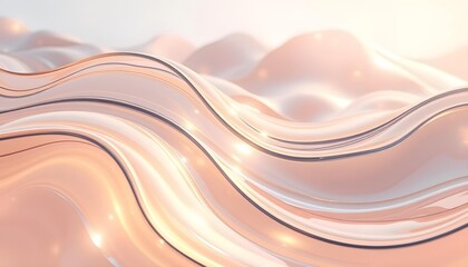 abstract background with waves