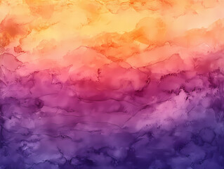 Red, orange and purple watercolor abstract background