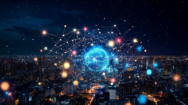 Urban Metropolis, Networked Future background