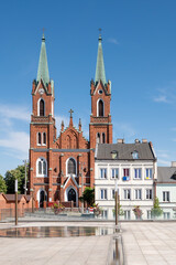Kutno – miasto w centralnej Polsce. Plac Wolności. © Tomasz Warszewski
