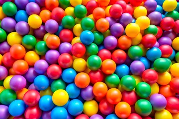 Obraz premium many Colorful of Circle Ball for kids zone