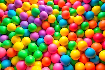 Fototapeta premium many Colorful of Circle Ball 