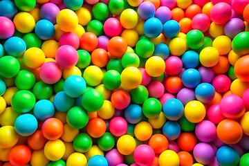 Fototapeta premium many Colorful of Circle Ball 