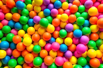 Fototapeta premium many Colorful of Circle Ball 