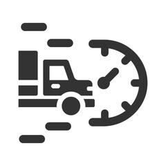 Obraz premium Express delivery icon