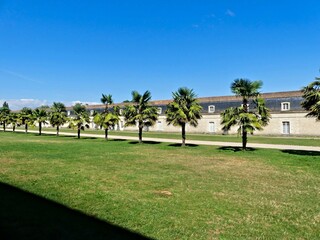 Obraz premium Rochefort - Visit the magnificent city of Rochefort on France's Atlantic coast - View of the rope factory (manufacturing rope for the royal navy)