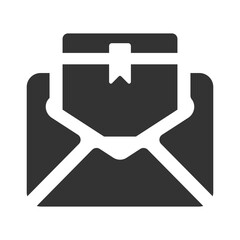 Mail parcel icon