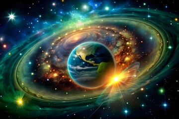 Obraz premium Background space abstract concept for your beautiful background