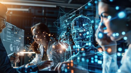 business meeting presentation, generative ai