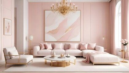 Photo interior modern design room 3d illustration