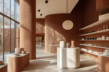 interior of a boutique 