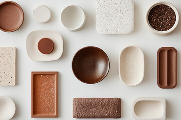 set of marble items