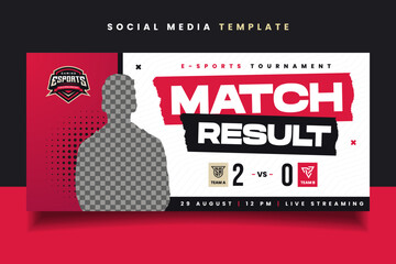 E-sports Logo and Banner Flyer Template for Gaming Team or Tournament © Akito Studio